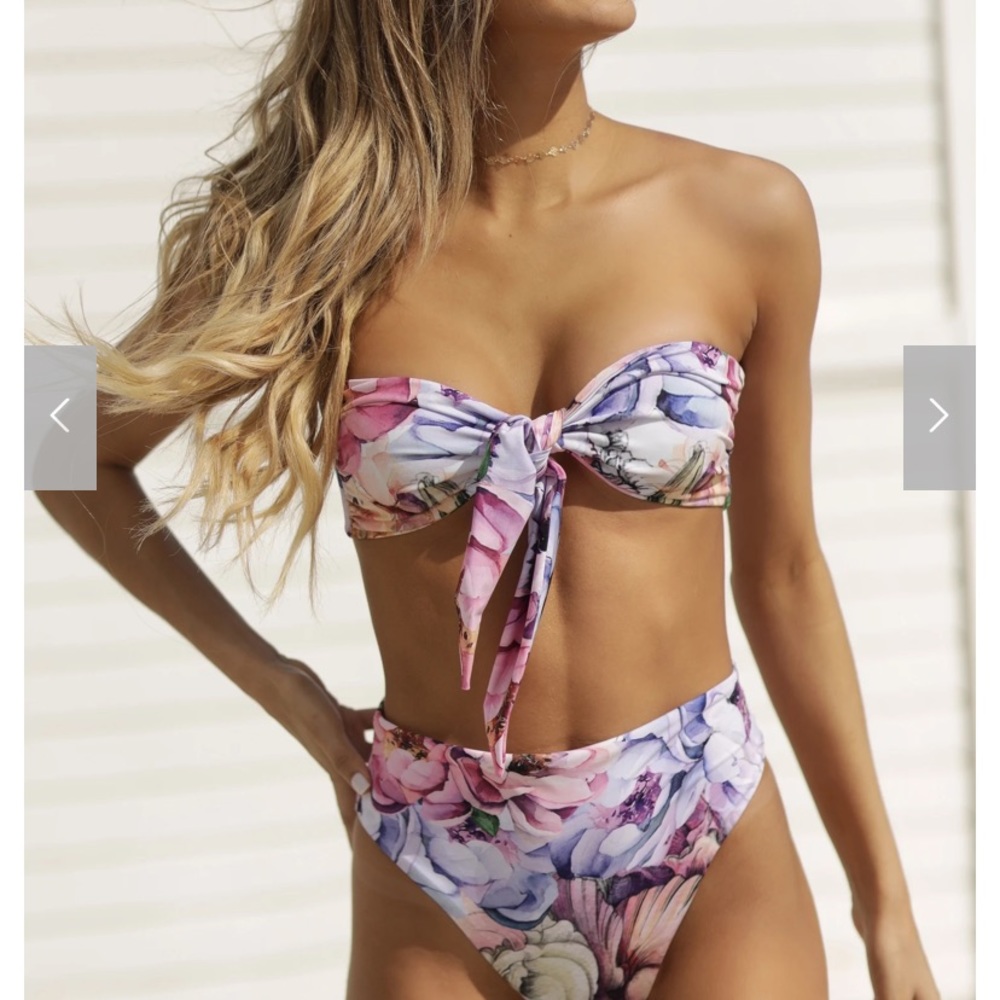 Alemania Swimwear strapless bikini